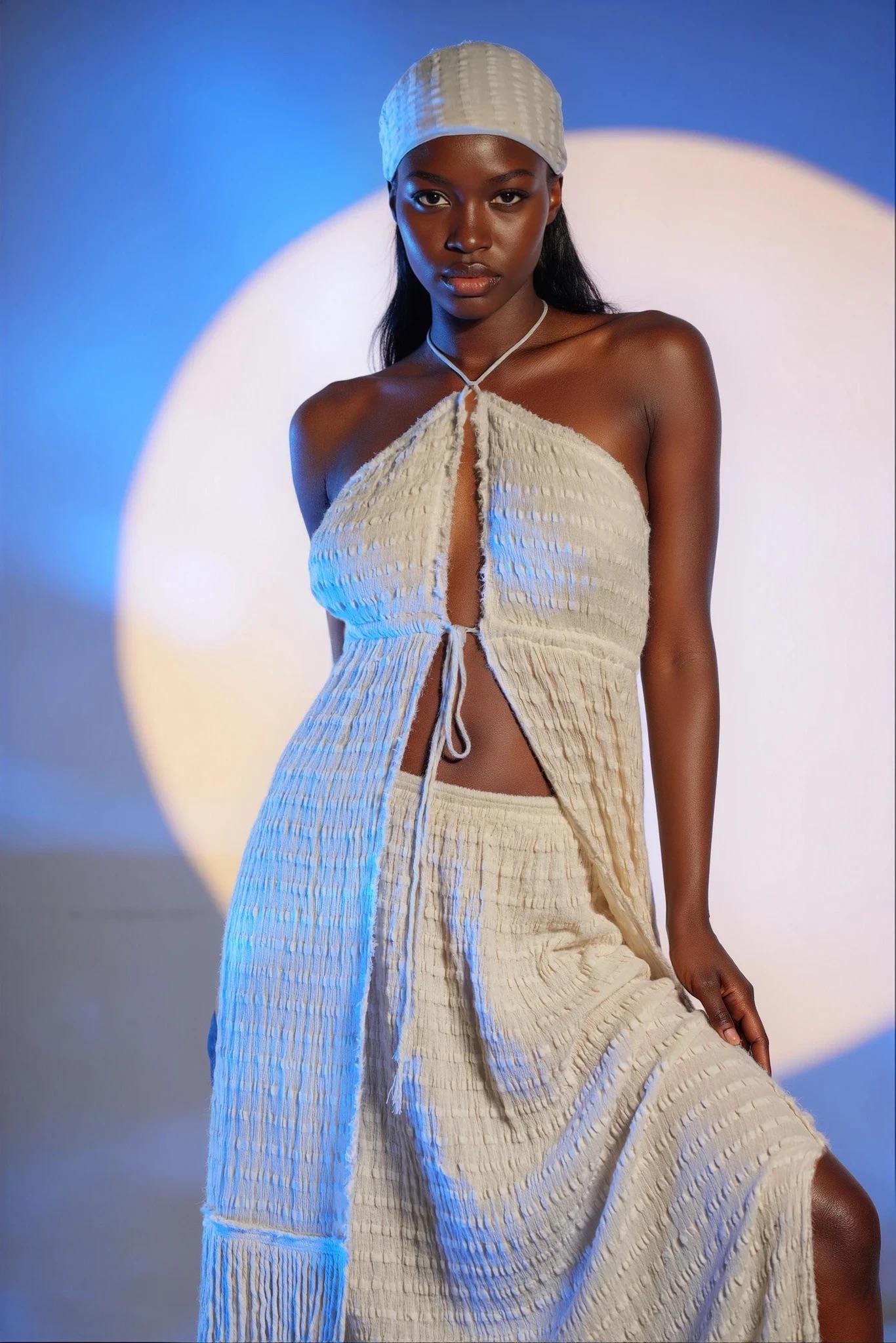 Bohemian Fringe Top Boho Chic Open Back Cotton Bohemian Fringe Top Boho Chic Open Back Cotton